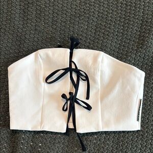 Missguided Cream Top